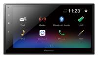 Pioneer DMH-A340DAB Autoradio dubbel DIN Aansluiting voor stuurbediening, Aansluiting voor achteruitrijcamera, Bluetooth handsfree, DAB+ tuner - thumbnail