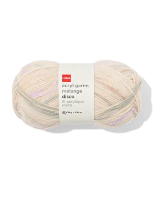 HEMA Acryl garen 100g 250m melange disco