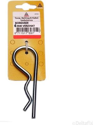 Borgveer 6mm verzinkt Deltafix - Deltafix