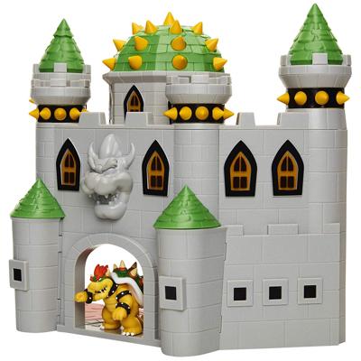 Super Mario Action Figure Deluxe Bowser's Castle Playset