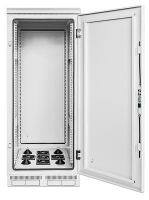 Intellinet IP55 19 Netzwerkschrank mit integrierten Lüftern 27 HE 800 mm tief grau RAL7035 19inch-industriële behuizing (b x h x d) 600 x 1479 x 800 mm 27 HE