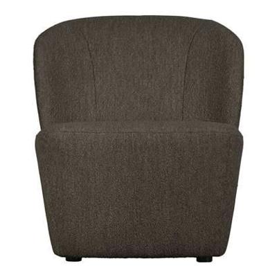 vtwonen Lofty fauteuil bouclé Bruin