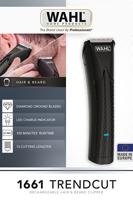 Wahl 1661 Trendcut baardtrimmer Zwart - thumbnail