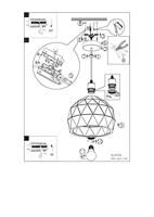 Eglo HanglampRoccaforte 30cm wit - 97854 - thumbnail