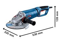 Bosch Professional GWS 27-230 JR Haakse slijper 230mm 2700W - 06018C7300 - thumbnail