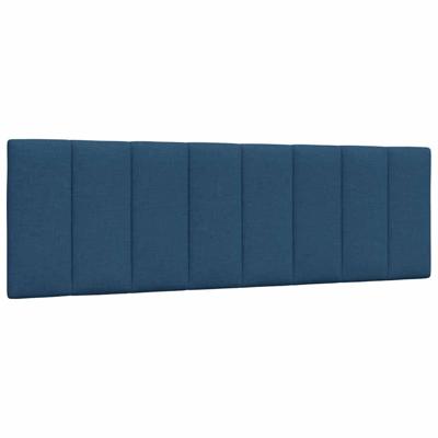 Bedframe zonder matras "Hanko" stof blauw 160x200 cm