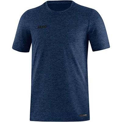 JAKO 6129 T-Shirt Premium Basics - Marine Gemeleerd - 3XL
