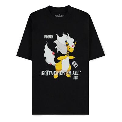 Pokémon Mega Evolutions T-Shirt Mega Ampharos Gotta Catch Em All Size M