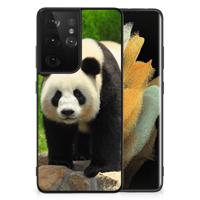 Samsung Galaxy S21 Ultra Dierenprint Telefoonhoesje Panda - thumbnail