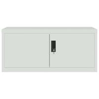 Archiefkast 90x40x40 cm staal lichtgrijs - thumbnail