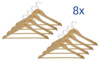 Kledinghanger maul hout 450x220mm beuken 8 stuks - thumbnail