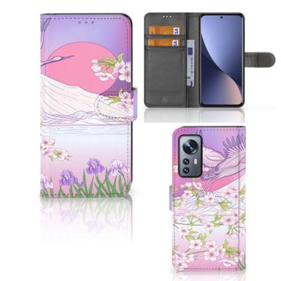 Xiaomi 12 | 12X | Telefoonhoesje | Met pasjeshouder | Bird Flying
