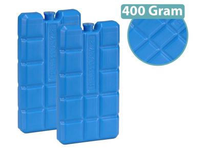 2 HI Koelelementen - 400 gram - 16 x 9 x 3,2 cm