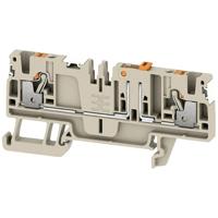 Weidmüller 2675210000 Testscheidingsserieklem Push-In-klem, Steekaansluiting Donkerbeige 50 stuk(s) - thumbnail