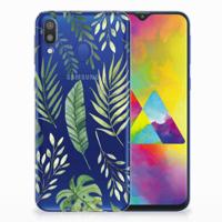Samsung Galaxy M20 (Power) | TPU Case | Leaves - thumbnail