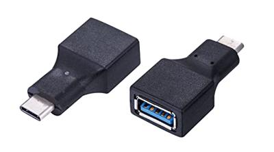 VALUE USB 3.2 Gen 1-adapter, USB Type C - A, M/F, OTG, zwart