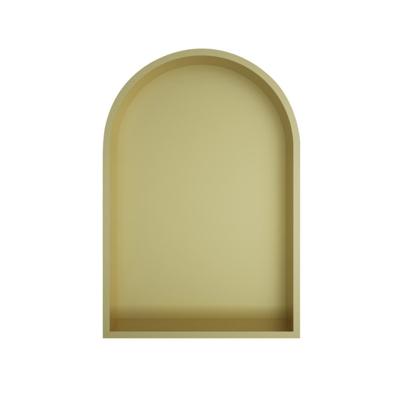 Hotbath &More Inbouwnis Toogmodel - 452 x 30 x 10 cm - Geborsteld Messing PVD