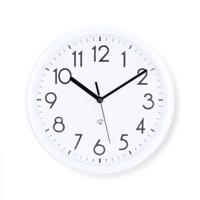 Nedis Wandklok | Diameter: 220 mm | Kunststof | Wit - CLWA105WT - thumbnail