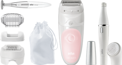 Braun Silk-épil 5-820 + Braun SE810 gezichtsepilator