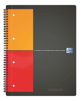 Oxford INTERNATIONAL notebook, 160 bladzijden, ft B5, geruit 5 mm Oxford INTERNATIONAL notebook, 160 bladzijden, ft B5, geruit 5 mm