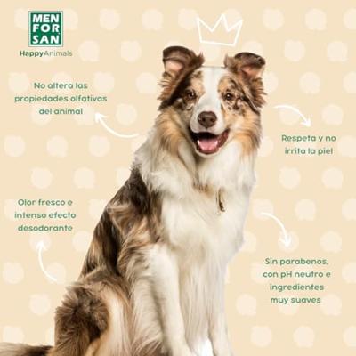 Eau de Cologne Menforsan Hond Perzik 125 ml