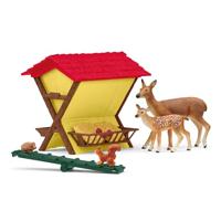 SCHLEICH - Tractor met aanhanger - 42608 - Farm World assortiment - thumbnail