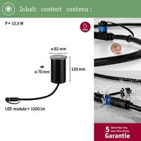 Paulmann 94369 Vloerinbouwlamp LED vast ingebouwd LED Grijs - thumbnail