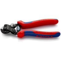 Knipex staaldraadschaar voor bandenkoord | meer-componentengrepen | gebruineerd | lengte 160 mm - 95 62 160 tc - thumbnail
