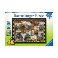 Ravensburger puzzel Dino verzameling 100 stukjes - thumbnail