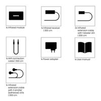 Marmitek IR Control 10 XTRA TV accessoire Zwart - thumbnail