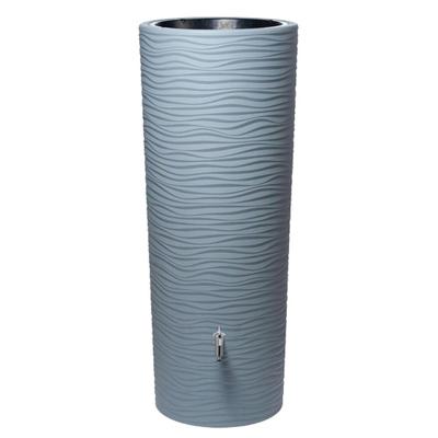 Garantia regenton met bloembak 350 liter ocean