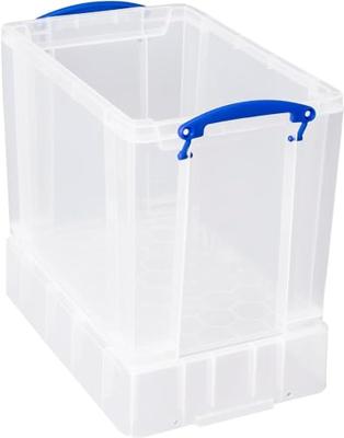 Really Useful Box opbergdoos 19 liter XL, transparant Really Useful Box opbergdoos 19 liter XL, transparant
