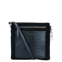 LouLou Essentials Crossbody Classy croco black  Damestas - thumbnail