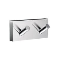 Handdoekhaak Smedbo House Dubbele Haak Chroom - thumbnail