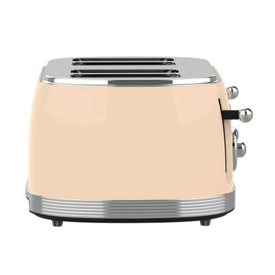 SOGO Human Technology Broodrooster voor 4 sneden Controlelampje, Toastfunctie Beige, Metallic SOGO Human Technology Broodrooster voor 4 sneden Controlelampje, Toastfunctie Beige, Metallic