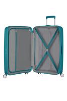 American Tourister trolley Soundbox Spinner 67 cm. Expandable donkergroen - thumbnail