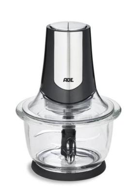 Elektrische multi-chopper - ADE - KEUKENGADGETS - 2 snelheden - 1,2 l - Zwart / roestvrij staal