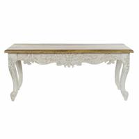 Hoofdtafel DKD Home Decor Wit Natuurlijk 120 x 61 x 49 cm - thumbnail