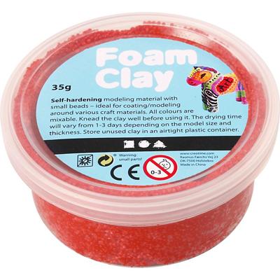 Foam Clay - rood, 35gr. Foam Clay - rood, 35gr.