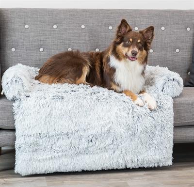 TRIXIE SOFA BED HARVEY MEUBELBESCHERMER HOEKIG WIT / ZWART 90X90 CM
