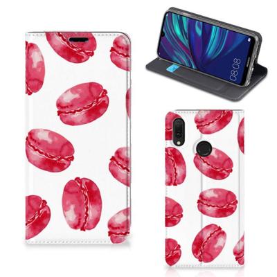 Huawei Y7 hoesje Y7 Pro (2019) | Flip Style Cover | Pink Macarons Huawei Y7 hoesje Y7 Pro (2019) | Flip Style Cover | Pink Macarons