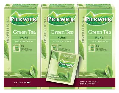 Thee Pickwick Fair Trade green pure 25x1.5gr Thee Pickwick Fair Trade green pure 25x1.5gr