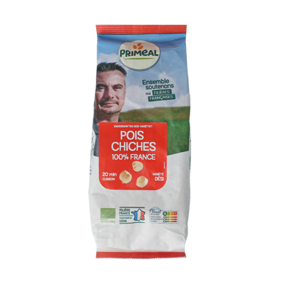 Primeal Kikkererwten desi uit Frankrijk bio 500 Gram