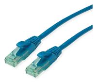 ROLINE RM Patchkabel Cat.6A UTP, blauw, 0,3 m - thumbnail