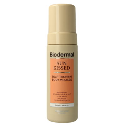 Biodermal Sunkissed self tanning body mousse 200 Milliliter