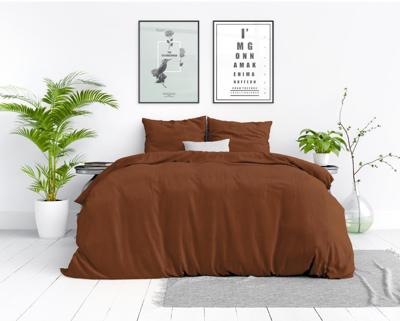 Dreamhouse Stone washed Bruin 140 x 200/220 cm