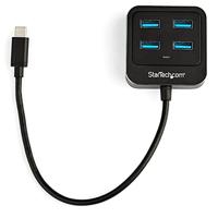StarTech.com USB-C Hub 4 Port - USB Type-C/USB 3.1 Gen 2 Hub (10 Gbps) - Bus aangedreven - USB Type-C verdeler - Thunderbolt 3 USB-hub - thumbnail