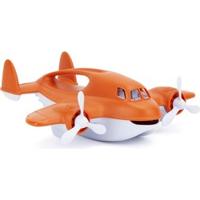 Green Toys blusvliegtuig oranje - thumbnail