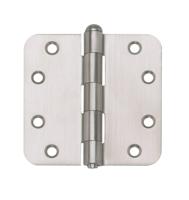 BSW scharnier - 76x76 mm - afgerond - gegalvaniseerd - thumbnail