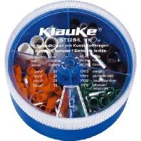 Klauke ST32B Assortiment adereindhulzen 4 mm², 6 mm², 10 mm², 16 mm² Deels geïsoleerd Oranje, Groen, Bruin, Ivoor 1 stuk(s)